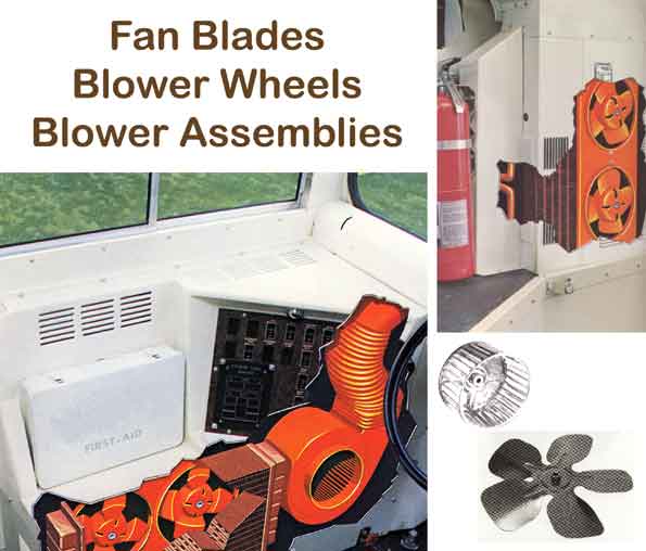 Fan Blades For School Bus Heaters