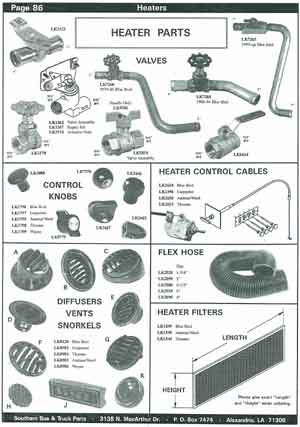Heater Hoses for School Buses