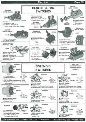 Fan Switches for School Buses